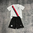 Conjunto Infantil Manchester City II 2025/26 Branco
