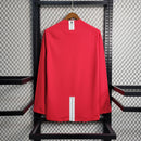 Camisa Manchester United 07/08 Retro Jogador Manga Longa