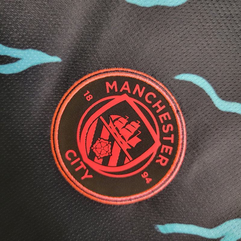 Camisa Manchester City - 23/24 Home 3 - Manga Longa