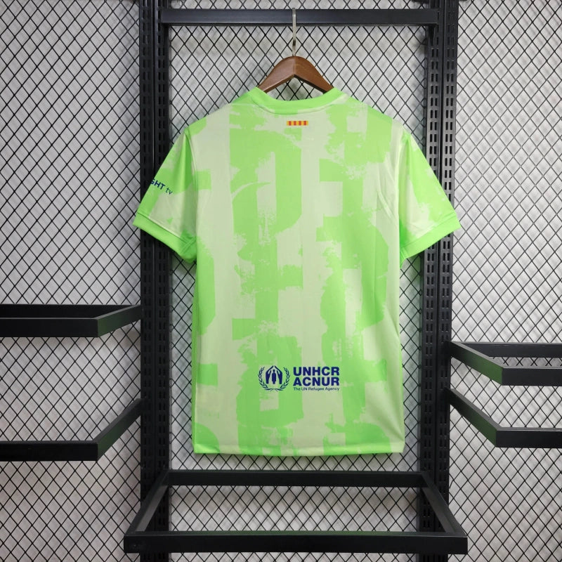 Camisa Barcelona Verde 24/25 Home 2