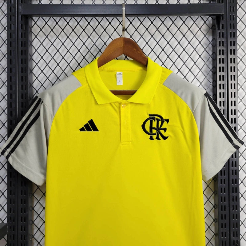 Camisa 24/25 Flamengo Amarela Polo Torcedor