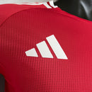 Camisa Manchester United Versão Jogador de Manga Longa - 24/25 Home 1