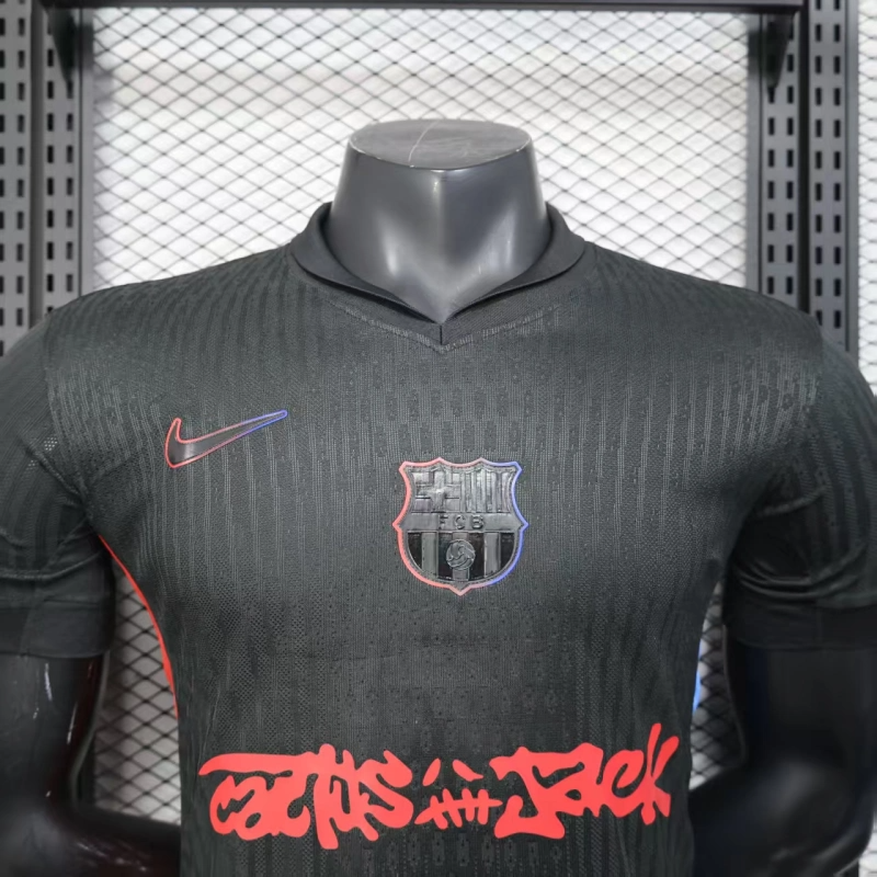 Camisa Barcelona x Travis Scott 24/25 Casa 2 - Versão Jogador