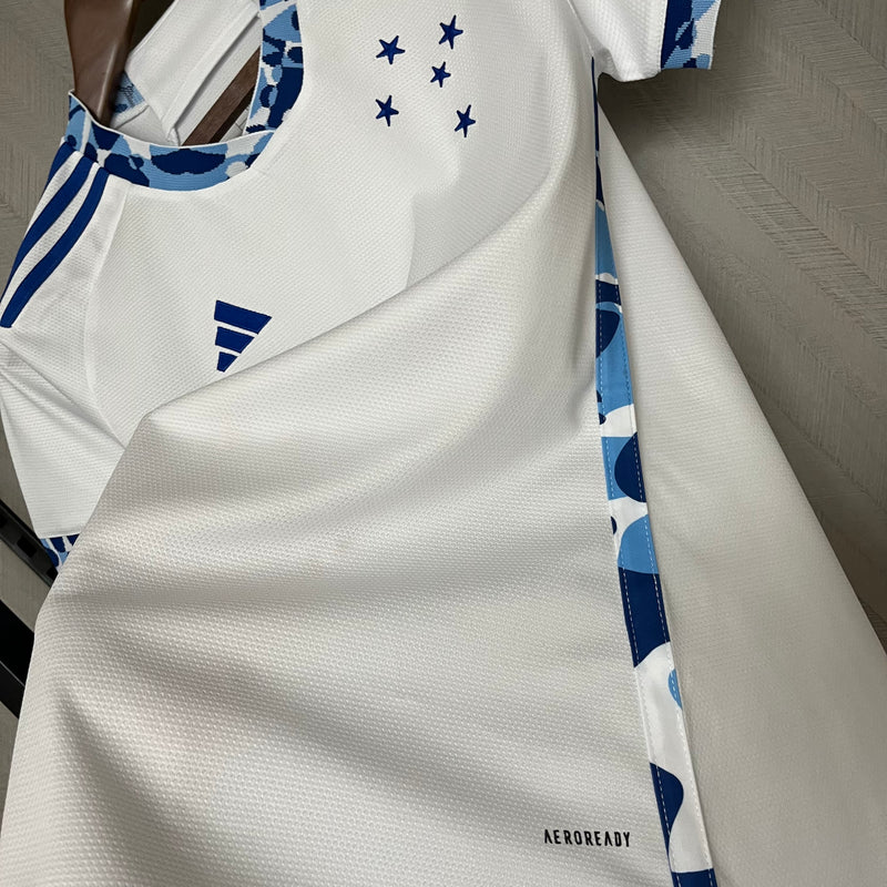 Camisa 24/25 Cruzeiro Feminina Branca