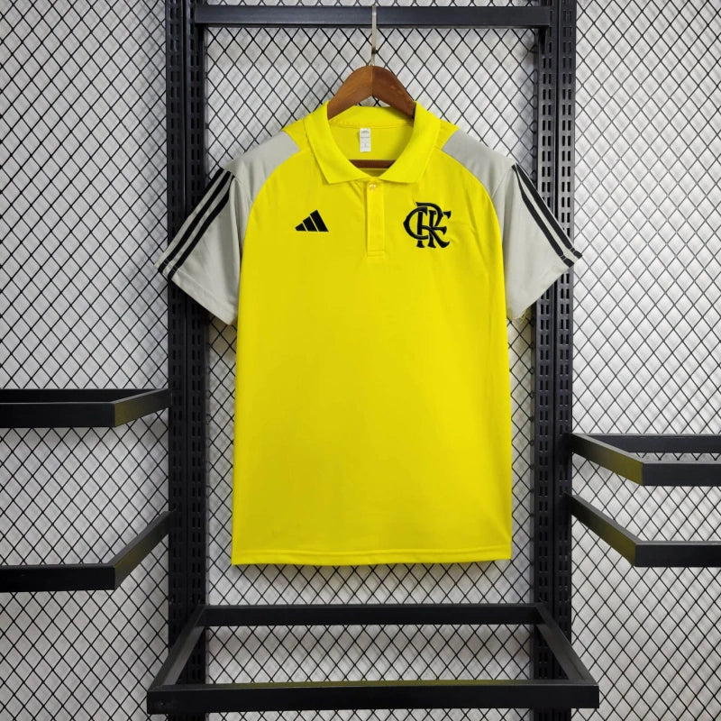 Camisa 24/25 Flamengo Amarela Polo Torcedor