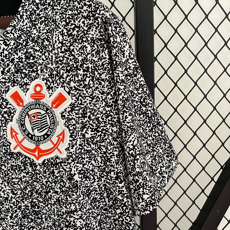 Camisa Corinthians 23/24 Edição Especial Grafite QR