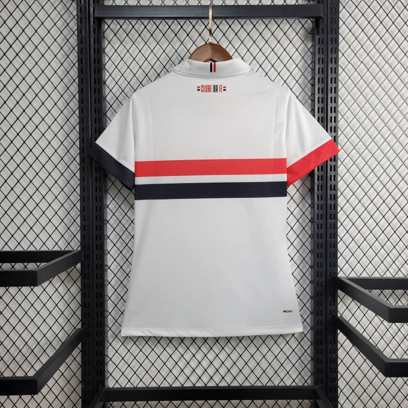 Camisa 24/25 Feminina São Paulo + Patrocínio