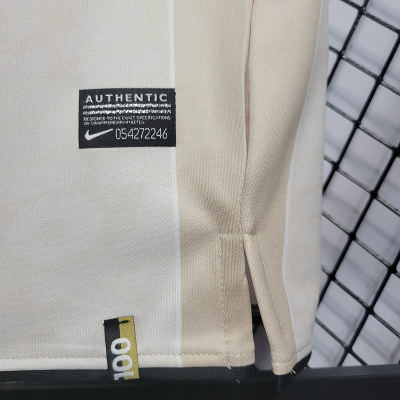 Camisa Corinthians Bege 100Th Aniversário