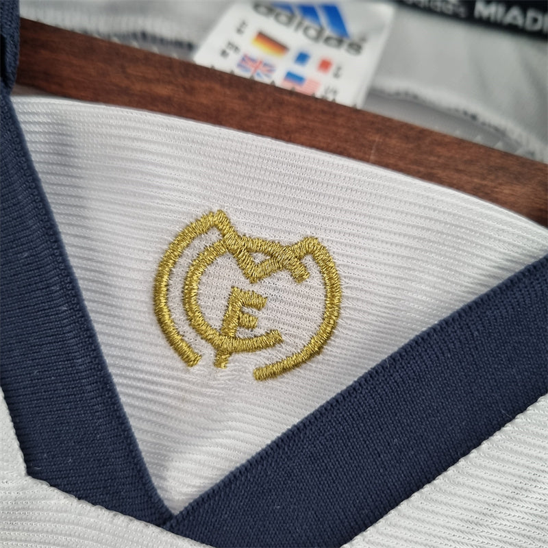 Camisa Real Madrid Branco RETRÔ 2000