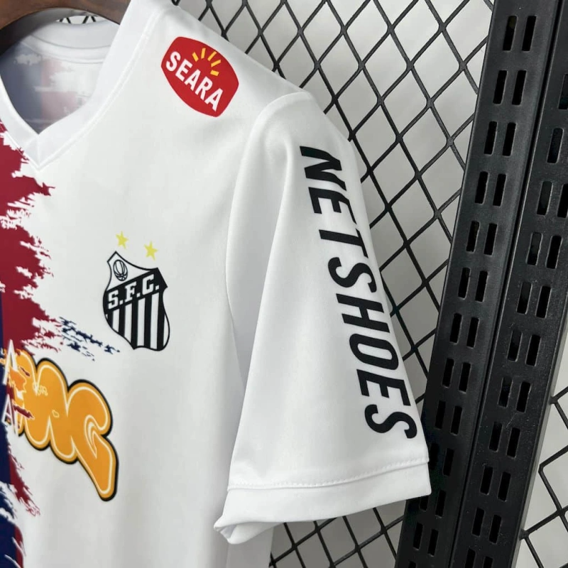 Camisa Barcelona x Santos - Edição Especial 25/26