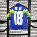 Camisa 1995 Retro Brasil Azul Corteiz