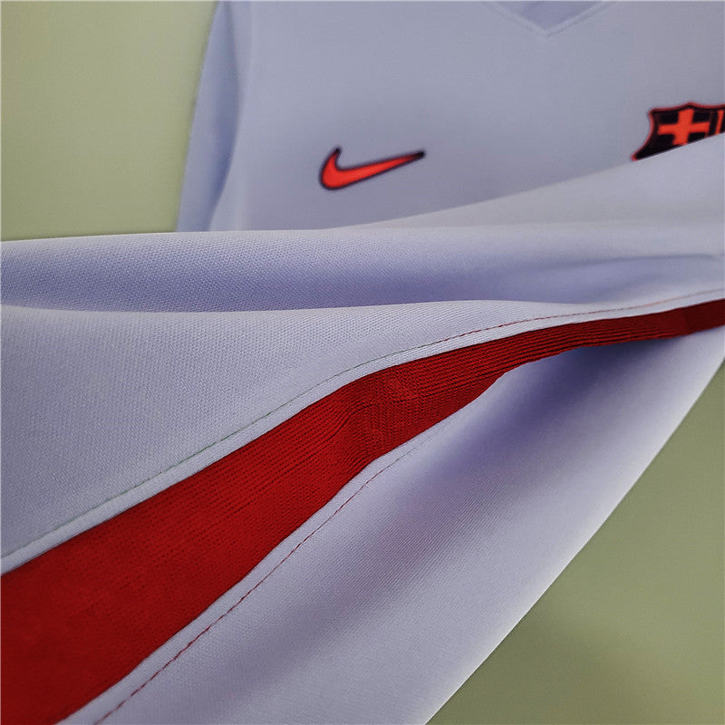 Camisa Barcelona Roxo 21/22 Holográfico Home 3