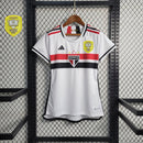 Camisa 23/24 Feminina São Paulo + Patch Branca