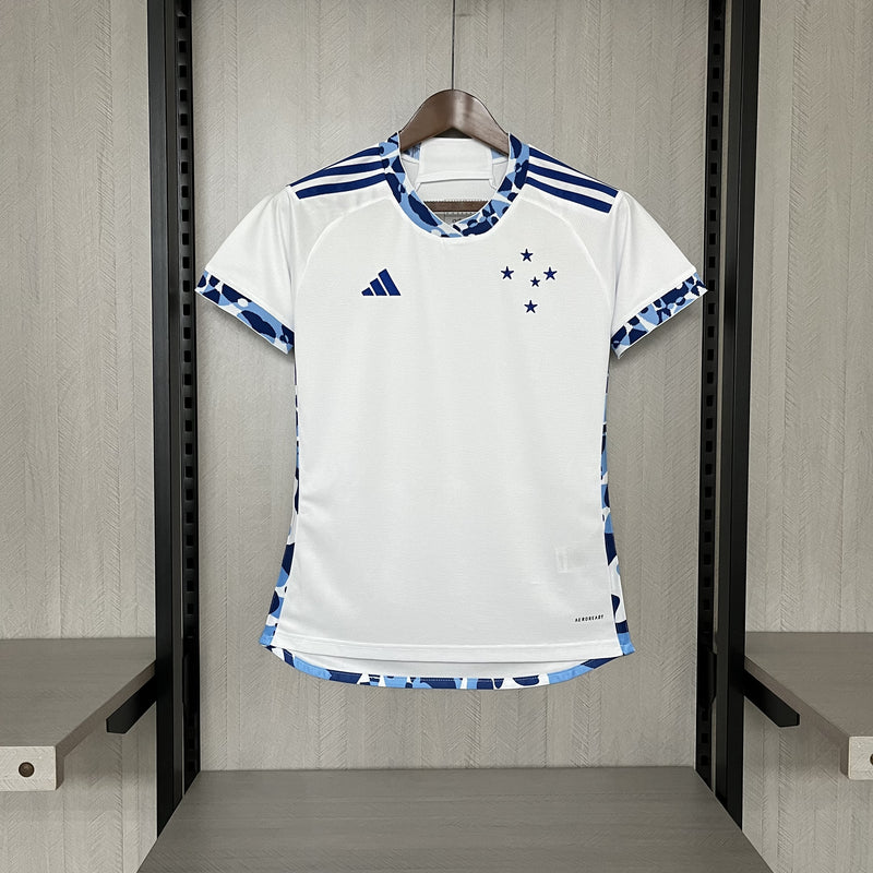 Camisa 24/25 Cruzeiro Feminina Branca