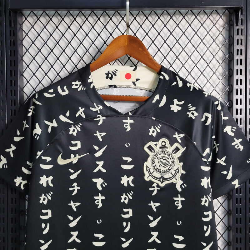 Camisa Corinthians Preta 22/23 Home 2 - Edição Campeão Mundial