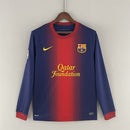 Camisa Barcelona RETRÔ 12/13 Manga Longa