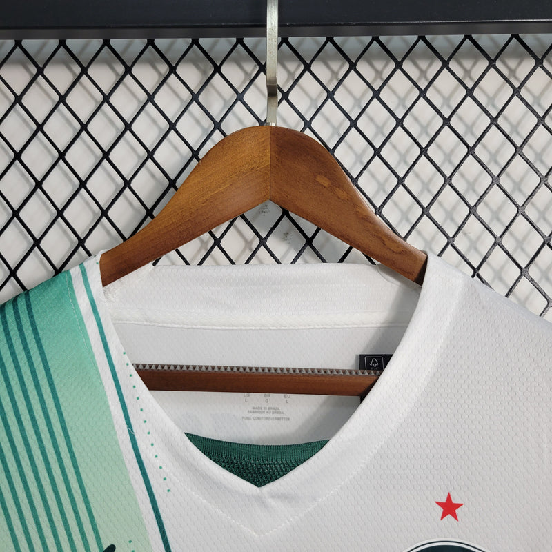 Camisa 23/24 Palmeiras Manga Longa Branca