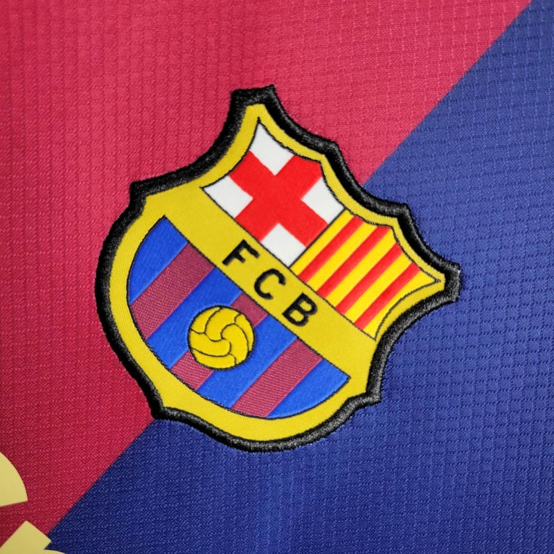 Camisa Barcelona 24/25 Home 1 - Manga Longa
