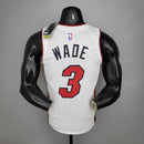 Camisa NBA - Miami Heat WADE 3 Branca