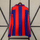 Camisa Barcelona RETRÔ 96/97 Manga Longa