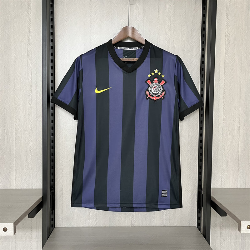 Camisa Corinthians Preta e Roxo RETRÔ 2009