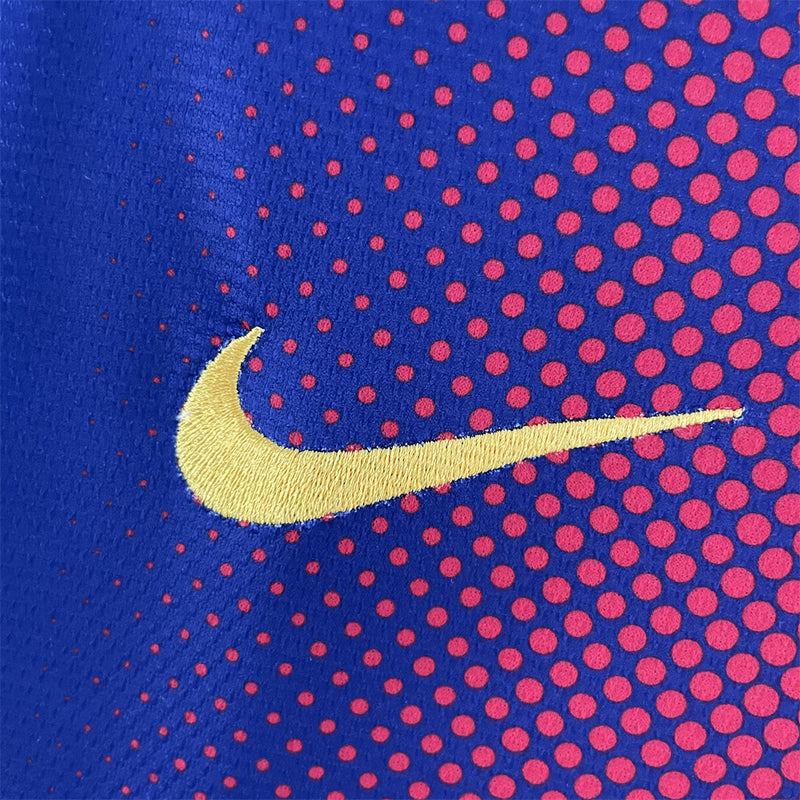 Camisa Barcelona RETRÔ 12/13 Manga Longa