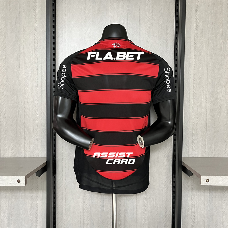 Camisa 25/26 Flamengo Jogador + Patocínio