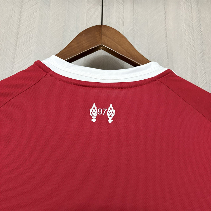 Camisa 25/26 Liverpool Home Manga longa