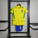 Conjunto 2002 Infantil Brasil Seleção