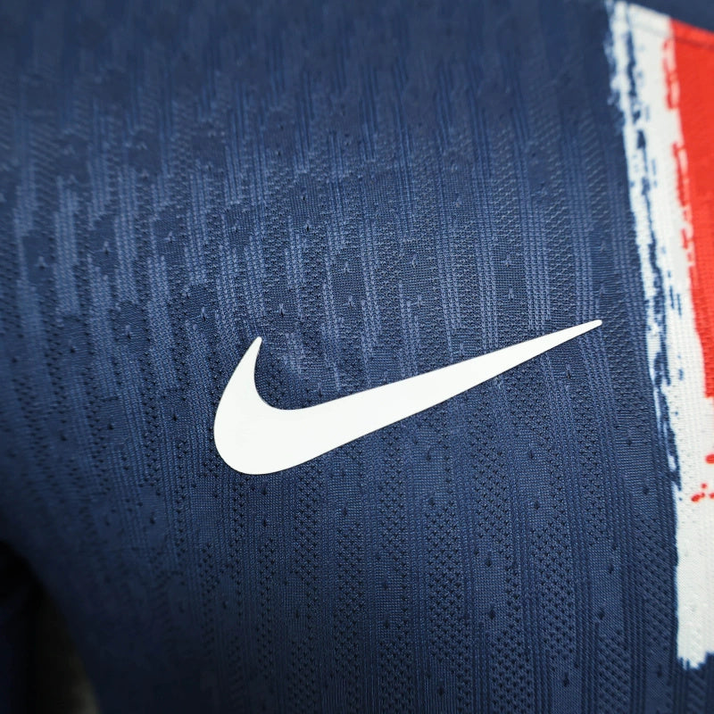 Camisa PSG 24/25 Versão Jogador - Home 1 de Manga Longa