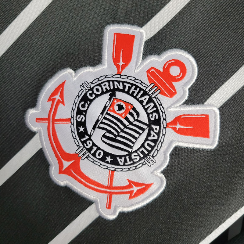 Camisa Corinthians Preta 21/22 Home 2