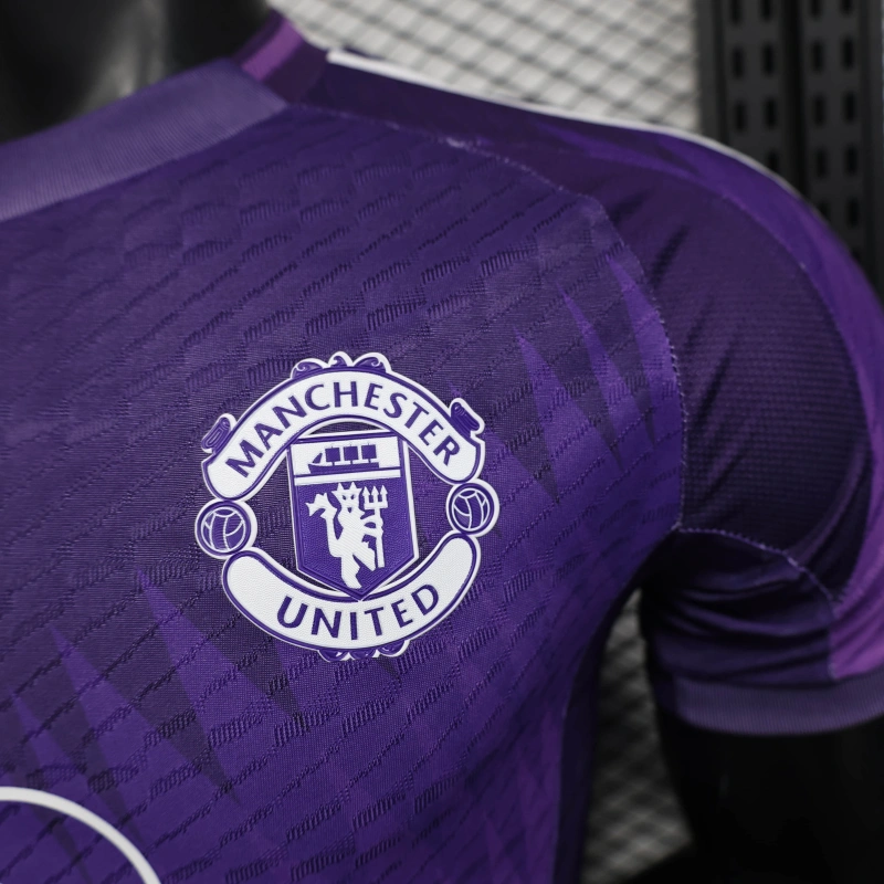 Camisa Manchester United Versão Jogador - 25/26 Edição Especial Roxo