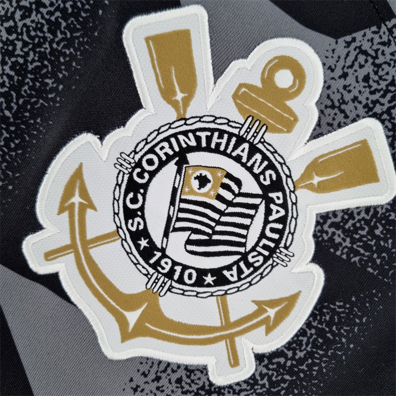 Camisa Corinthians 22/23 Sp Cinza Home 2