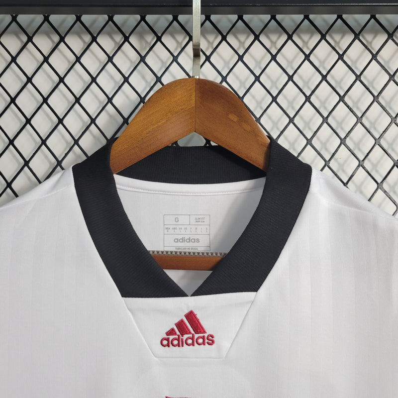 Camisa 23-24 Flamengo Branca Torcedor