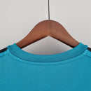 Camisa Real Madrid Azul RETRÔ 17/18 Home 2