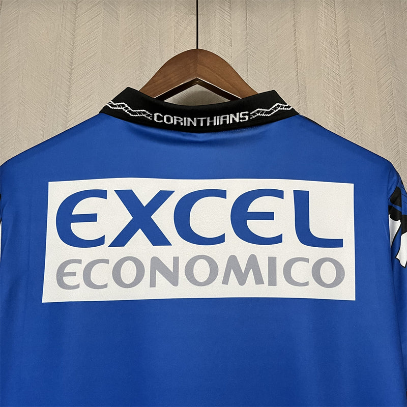 Camisa Corinthians Azul RETRÔ 1998 - Home 3