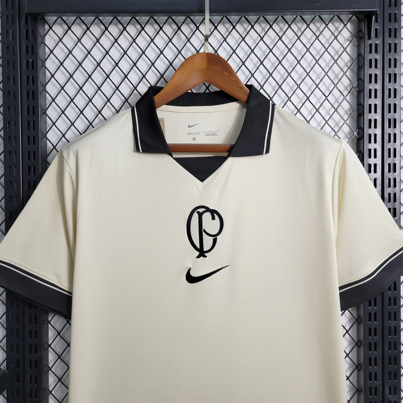 Camisa Corinthians Bege 23/24 - Edição Especial