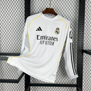 Camisa Real Madrid Branco 25/26 Home 1 - Manga Larga