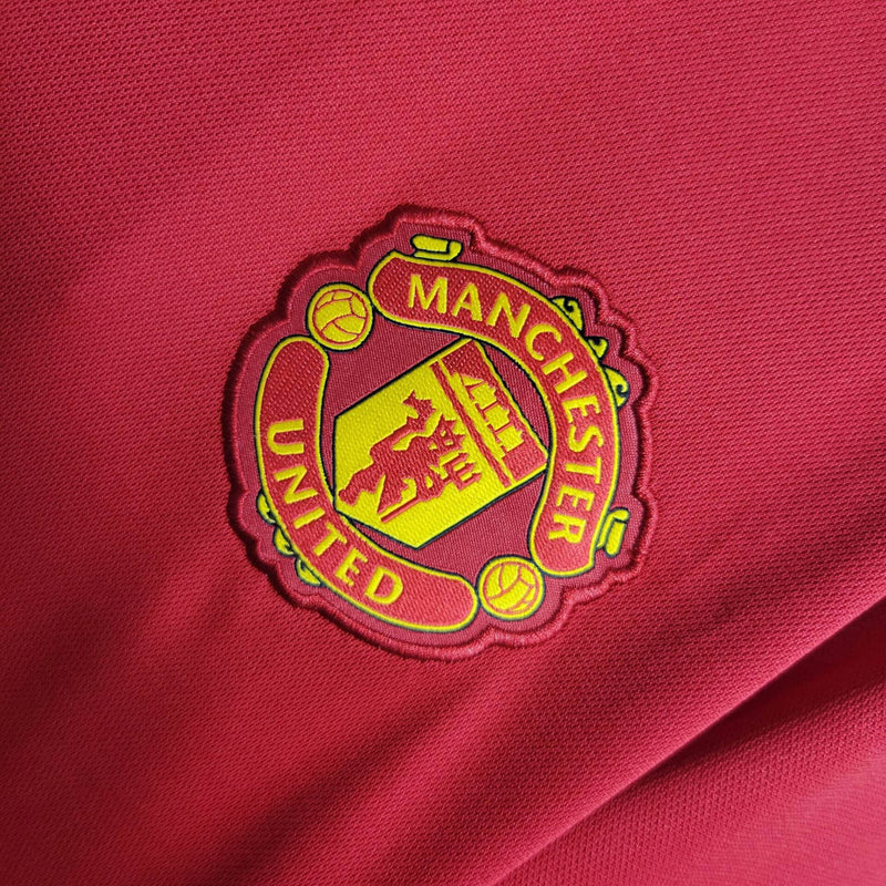 Camisa Manchester United 23/24 Treino Vermelho