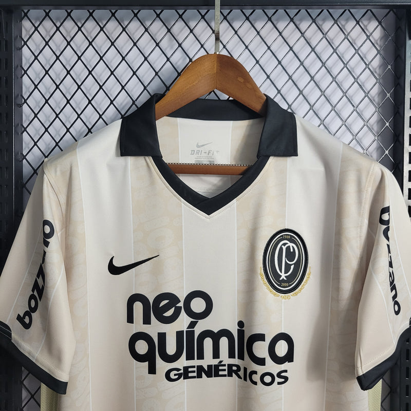 Camisa Corinthians Bege 100Th Aniversário