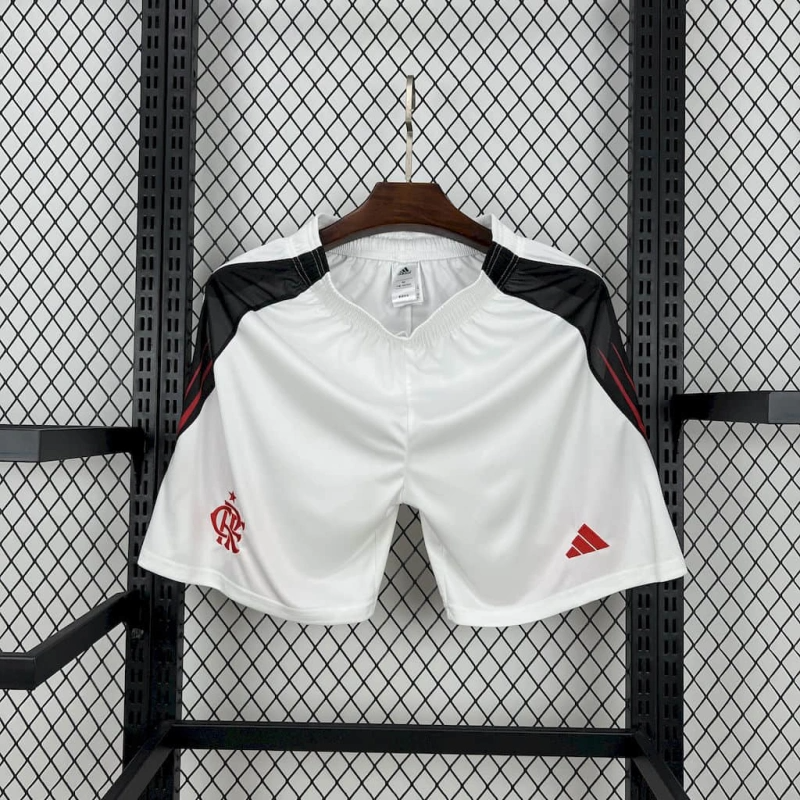 Shorts Flamengo 25/26 Home Branco