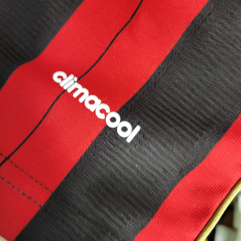 Camisa 03/14 Ac Milan Retro Manga Longa
