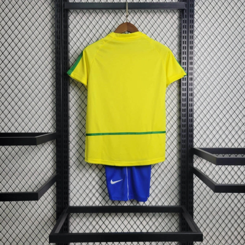 Conjunto 2002 Infantil Brasil Seleção