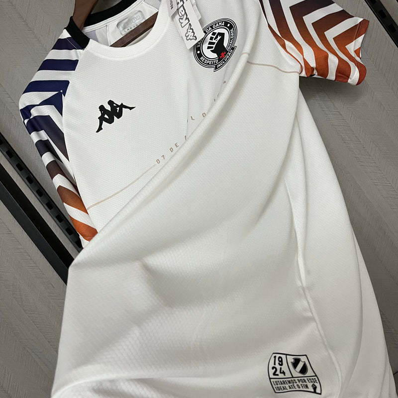 Camisa 24/25 Vasco Da Gama Kappa Warm-up Branca