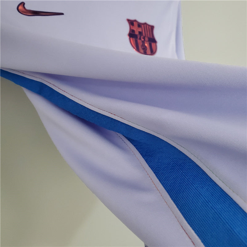Camisa Barcelona Roxo 21/22 Holográfico Home 3