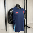 Camisa Flamengo 25/26 Treino Regata Azul