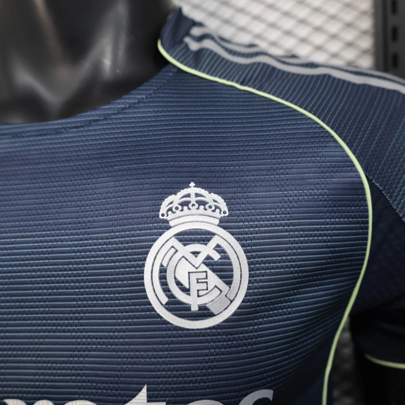 Camisa Real Madrid Azul 25/26 Home 2 - Versão Jogador