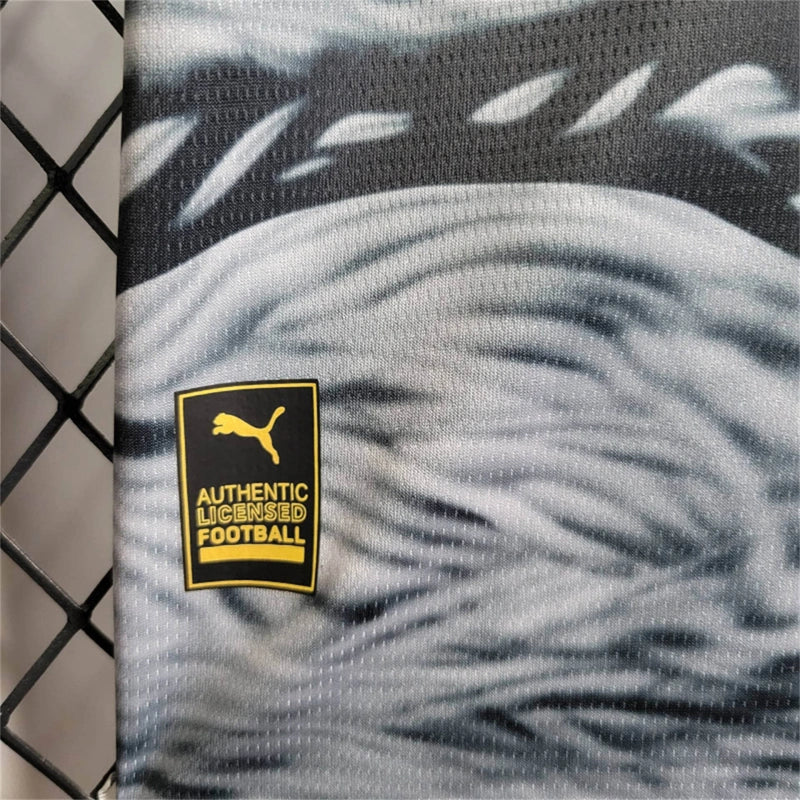 Camisa Manchester City - 25/26 Edição Especial Preto e Cinza Conceito