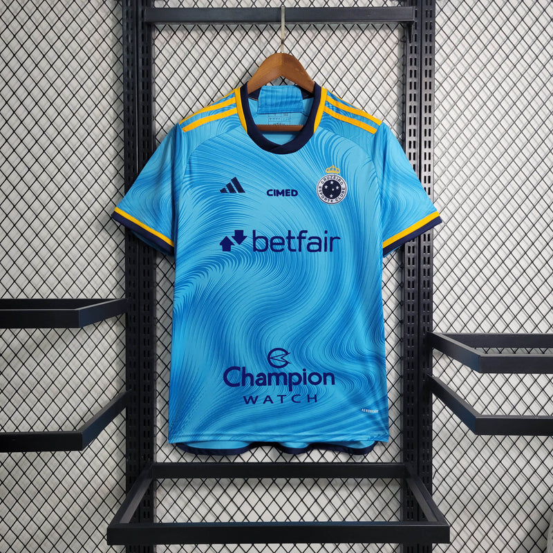 Camisa 23/24 Cruzeiro Jogador + Patrocínio