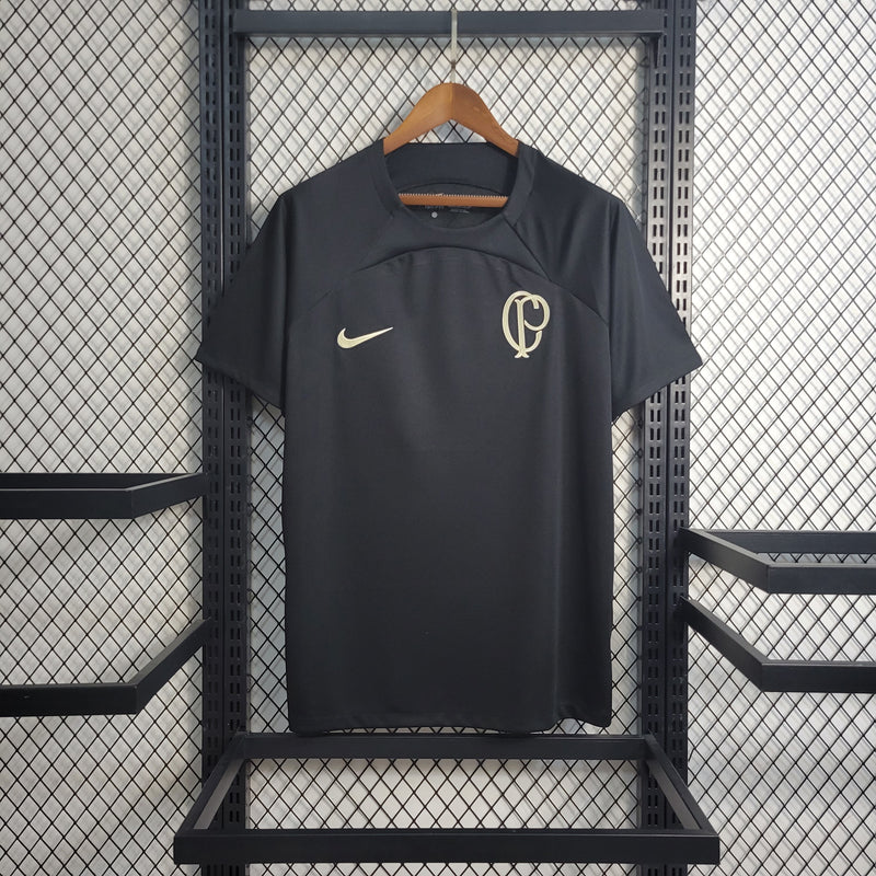Camisa Corinthians Preta 22/23 Treino